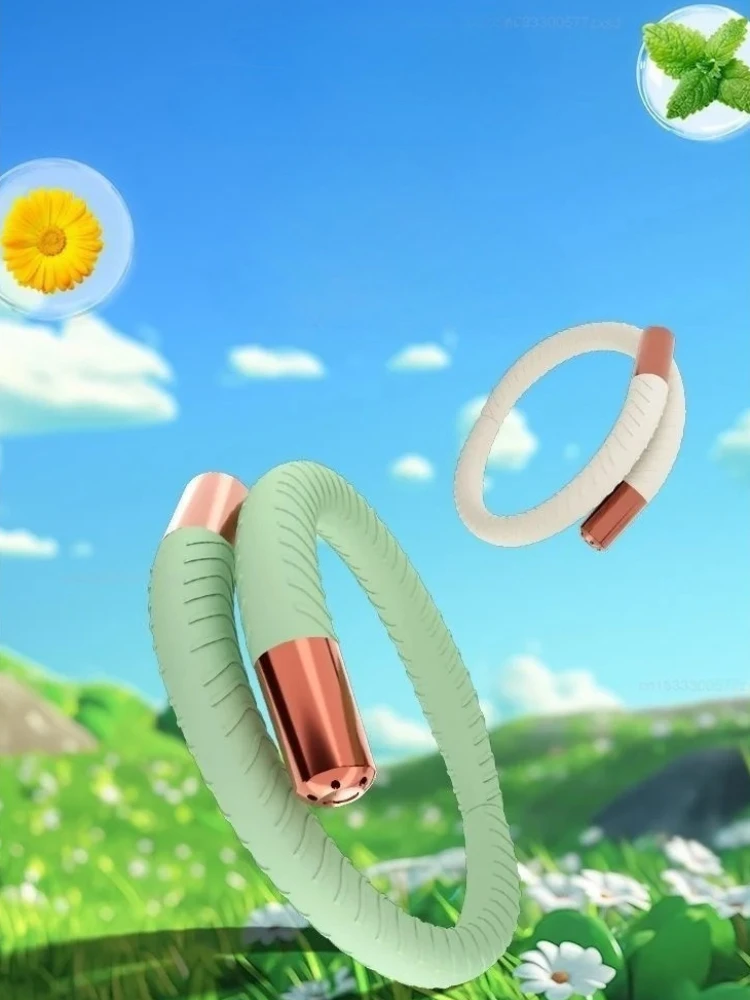 Bracelet anti-moustiques pour enfants et adultes, protection contre les moustiques, contrôle d'été, voyage en plein air, huiles essentielles, anneau de pied