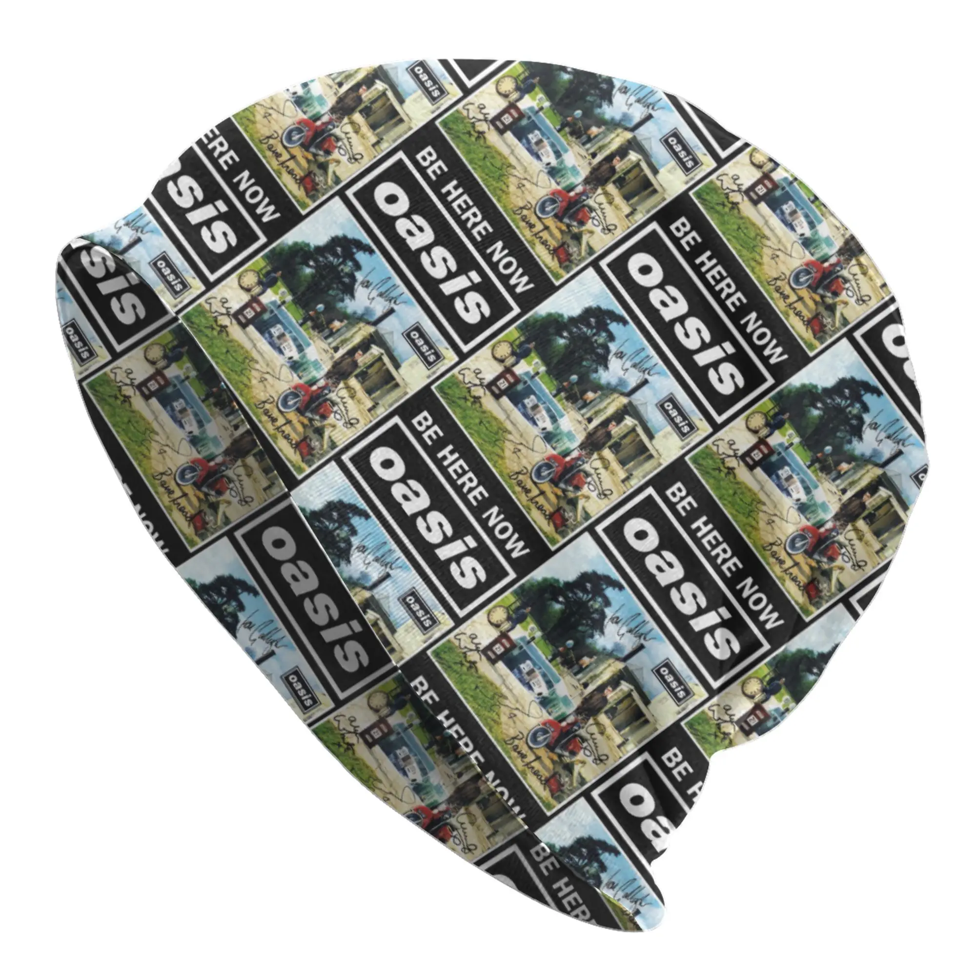British Music Definitely Maybe O-Oasis  Bonnet Hats  Street Knitted Hat For Men Women Warm Winter  Skullies Beanies Caps