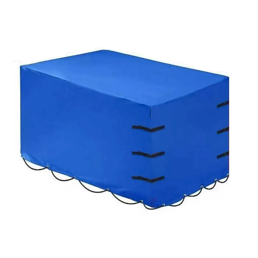 Outdoor Storage Trailer Cover Waterproof Cover Trailer Cover 420D Oxford Polyester Fabric Windproof UV-resistant