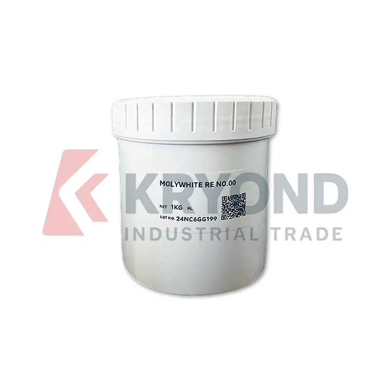 Kyodo Yushi Molywhite RE No.00 Industrial Lubricating Grease White Moly Grease High Temperature Anti Wear Extreme Pressure