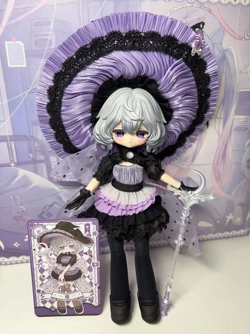 

Новая оригинальная поэзия, асимметричная серия, кукла BJD, масштаб 1/12, слепая коробка, мобильное украшение для рабочего стола, модная игрушка для девочек, подарок