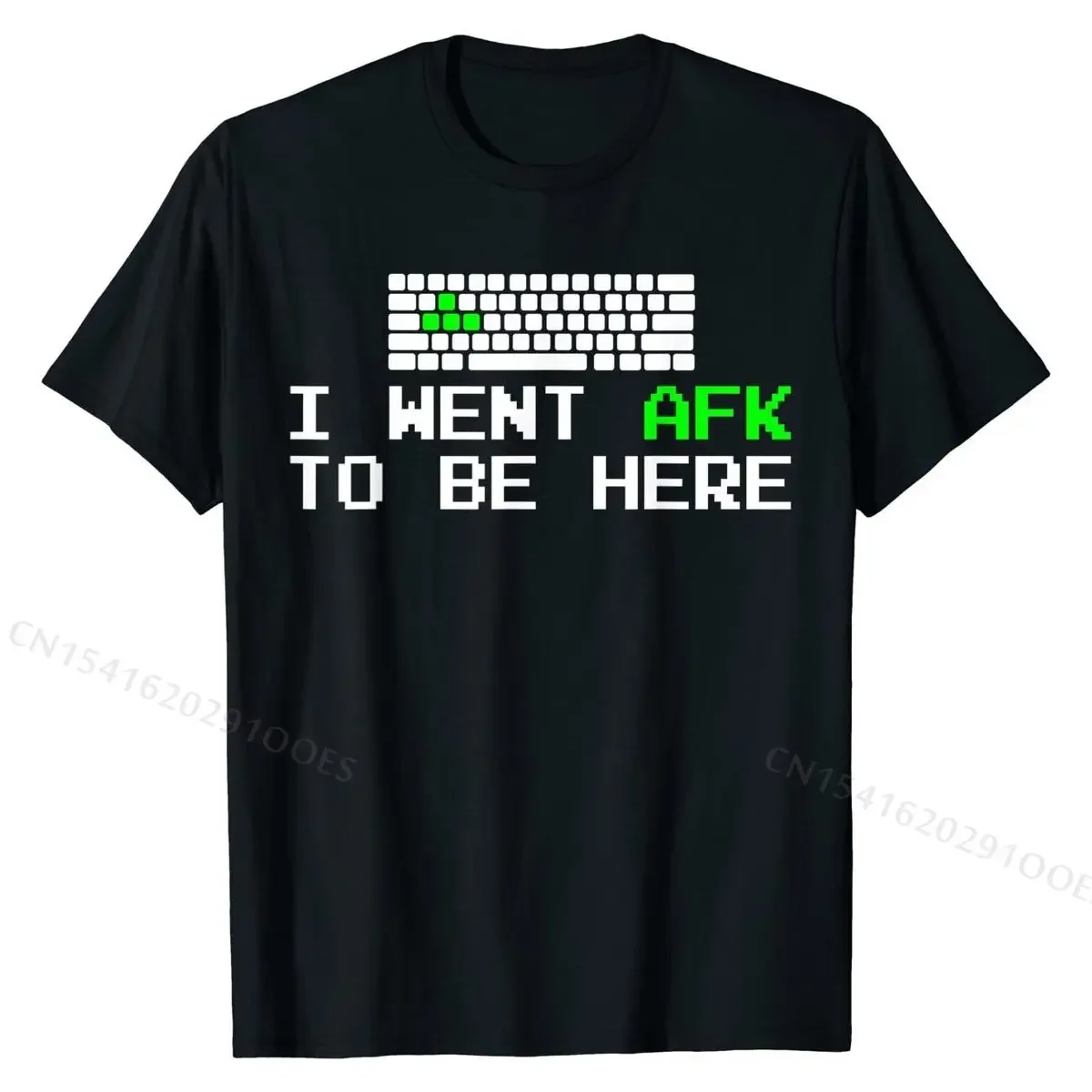 PC Gaming AFK Keyboard Computer Gamer T-Shirt Summer Tops T Shirt Cotton Men Top T-shirts Summer Funny