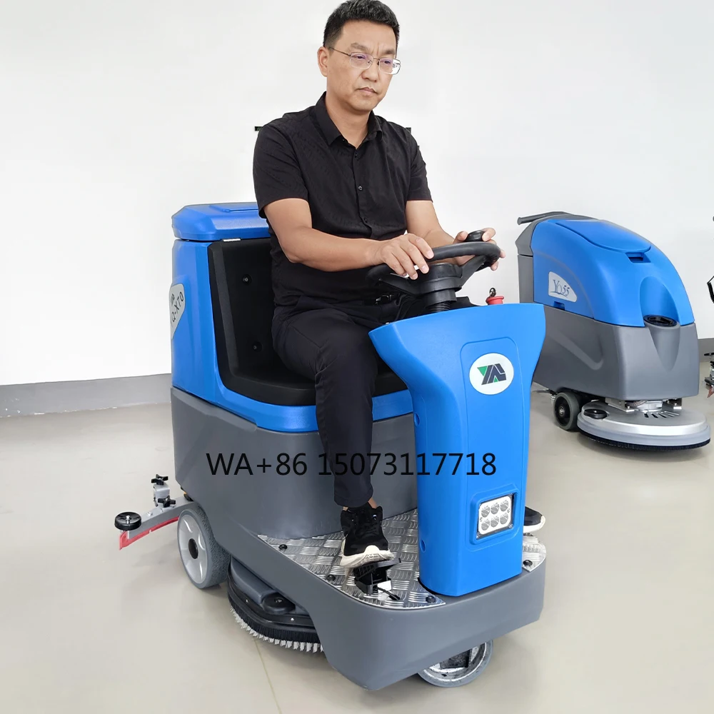 

Manufacture Cleaning Machine Ride on High Quality Cleaning Floor Scrubber Equipment Flooring Washing Machine