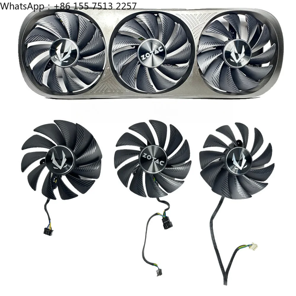 Suitable for RTX4080 SUPER 16G TRINITY graphics card radiator, good heat dissipation hole spacing 5.8 × 6.8cm