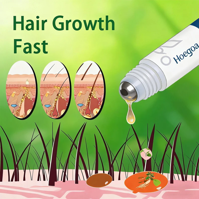 

Rosemary Hair Growth Roller Essence Improves Scalp Health Stimulates Follicle Activity Reduces Hair Breakage Increases Density