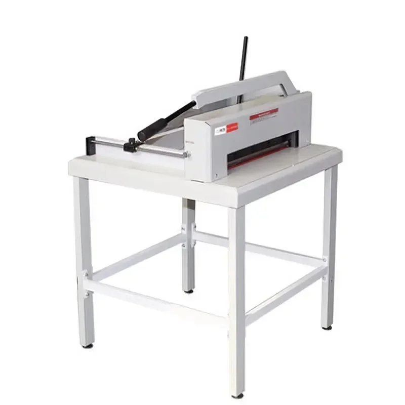 DC-8430SQ Vertical Manual Small Thick-layer Desktop Paper Cutting Machine Tender Documents Books Archives Note books Cutter