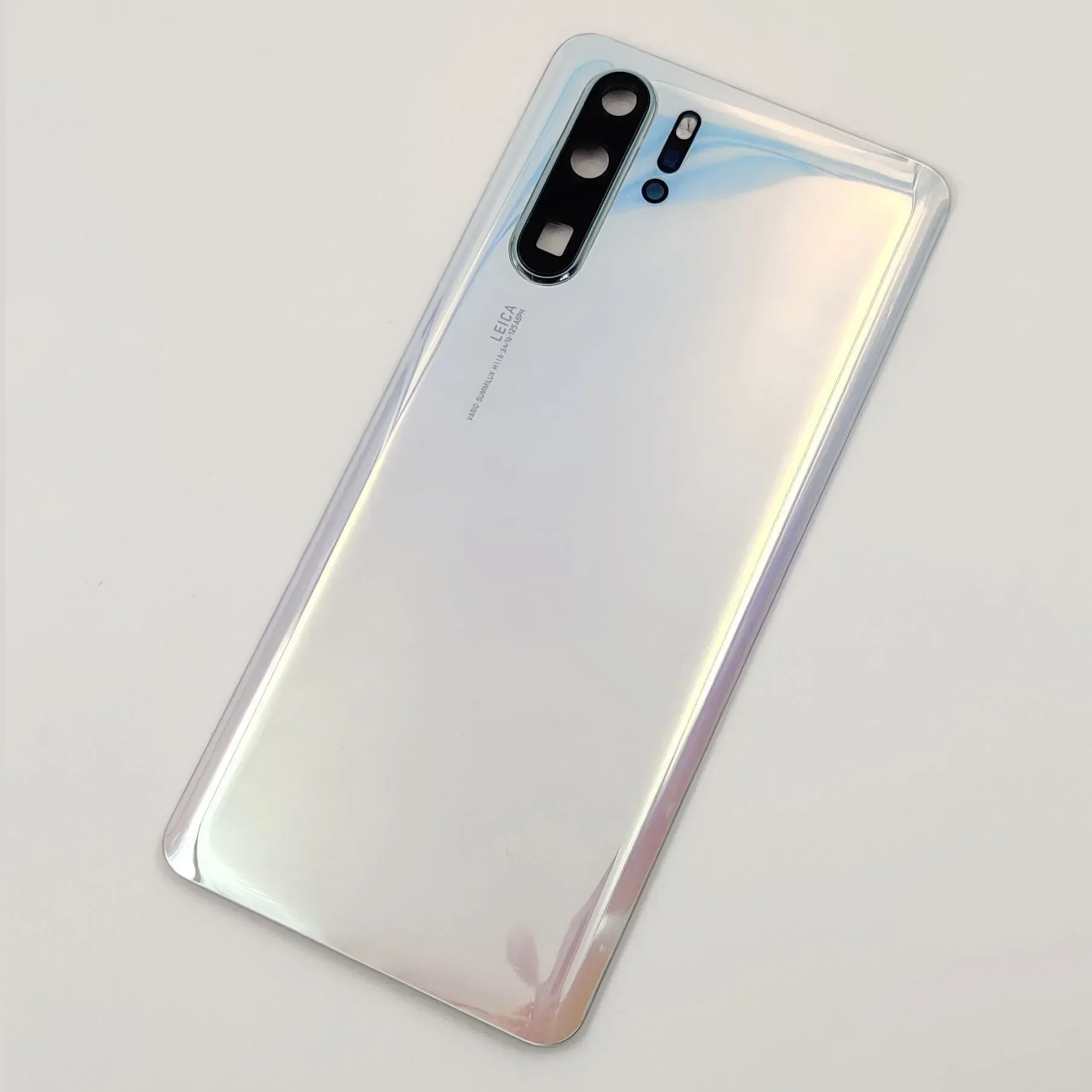 Back Lid Door For Huawei P30 Pro Hard Glass Battery Cover Rear Housing Panel Case With Camera Frame Lens Adhesive