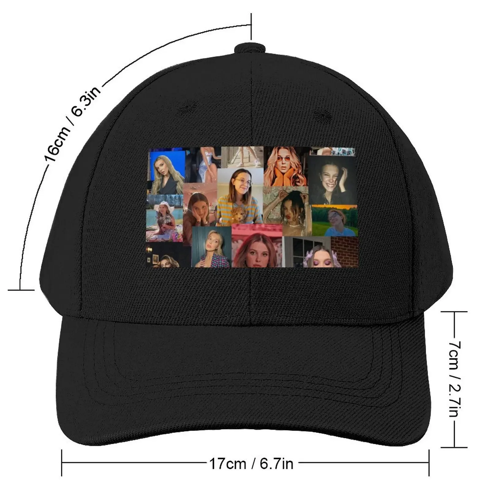 Millie Bobby Brown Baseball Cap Hat Beach Uv Protection Solar Hat Dropshipping Golf Wear Women Caps Men's