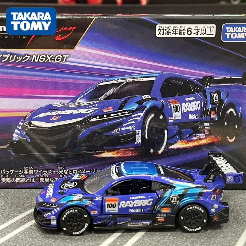 

TAKARA TOMY TOMICA Оригинальная коллекционная модель автомобиля Honda NSX-GT Rally Car из серии Premium Unlimited №99, литая под давлением, подарок для мальчика