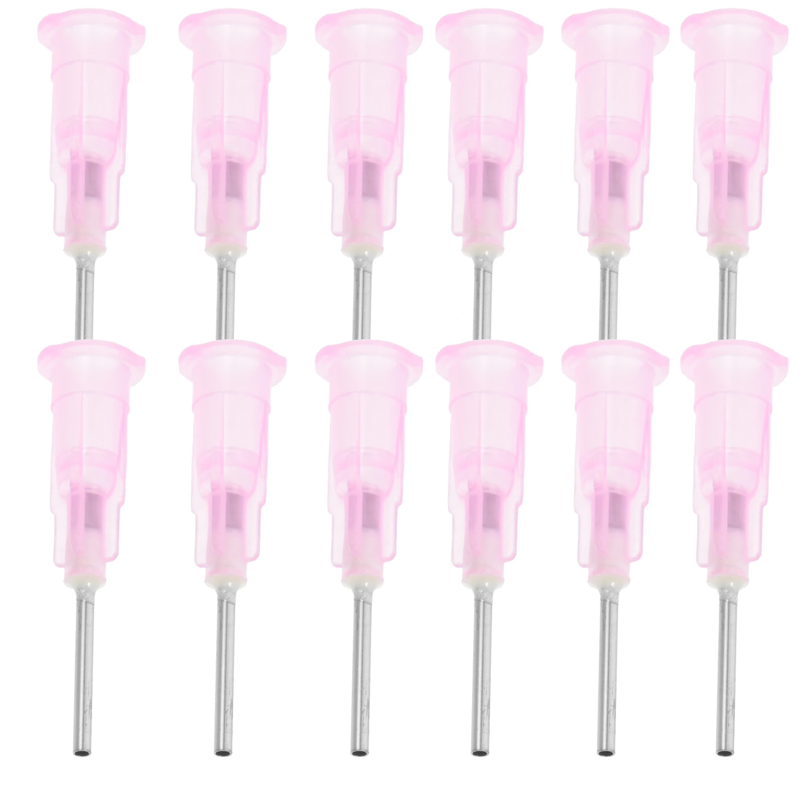 100 szt. Igieł dozujących uniwersalnych z tępym końcem, zamienne do kleju, tuszu, oleju, smaru, precyzyjne narzędzia dozujące