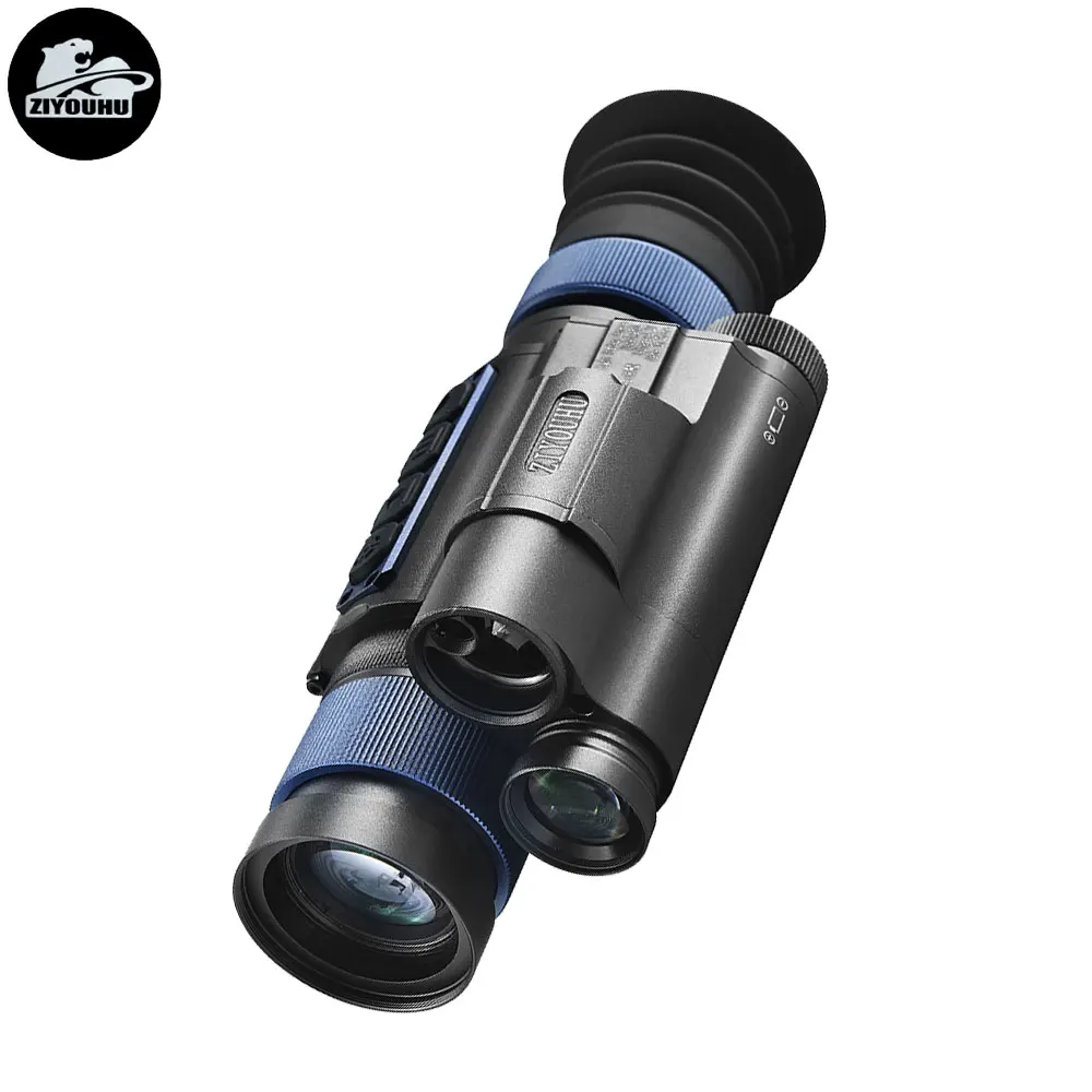 

New MLT450 HD 2K Night Vision Scope Digital Monocular Built-in Real Time Ranging Crosshair 16X Zoom 400m Hunting IR Night Viewer