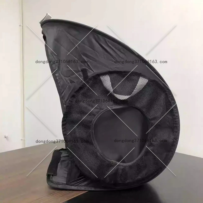 

Laptop hood folding 17-inch outer shot outdoor sunshade, rain and sand-proof wind and snow protective cover