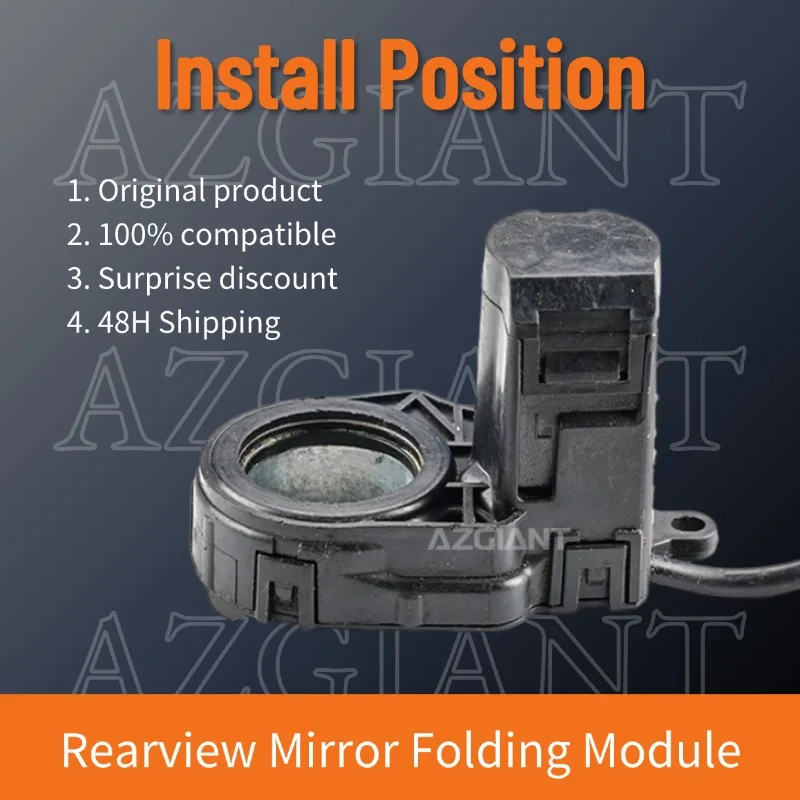 

AZGIANT Car Electric Rear View Reversing Mirror Folding Actuator Motor For 2011-2021 Ford Ranger DIY Parts