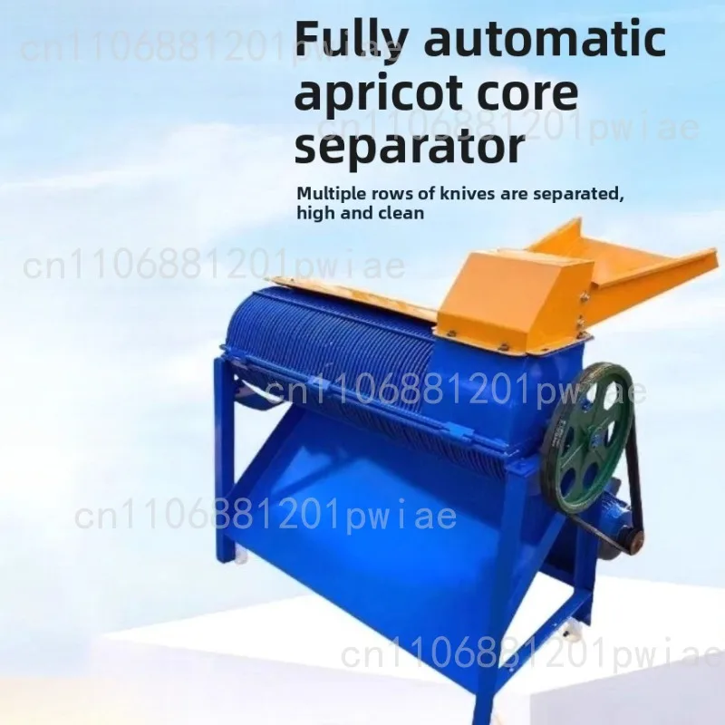 

Apricot peeling machine, dried fruit processing artifact, automatic separation of apricot flesh and apricot nucleus