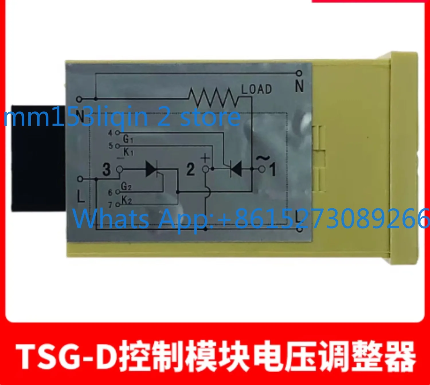 TAISUO TECHNOLOGY INC Mesin Peniup Dua Saluran Regulator Tegangan Thyristor Kontrol Satu Saluran Thyristor Dua Saluran