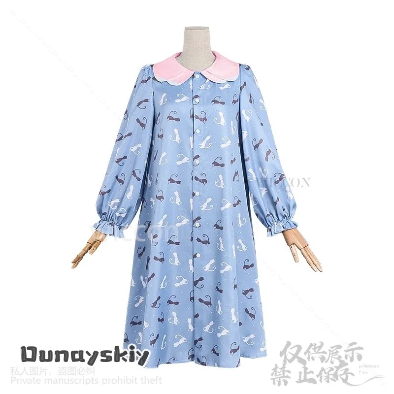 CosplayAnime Galgame SABBAT OF THE WITCH Cosplay Ayachi Nene Costume Summer Japanese Cartoon Sleep Dress Home Sleepshirt 코스프레