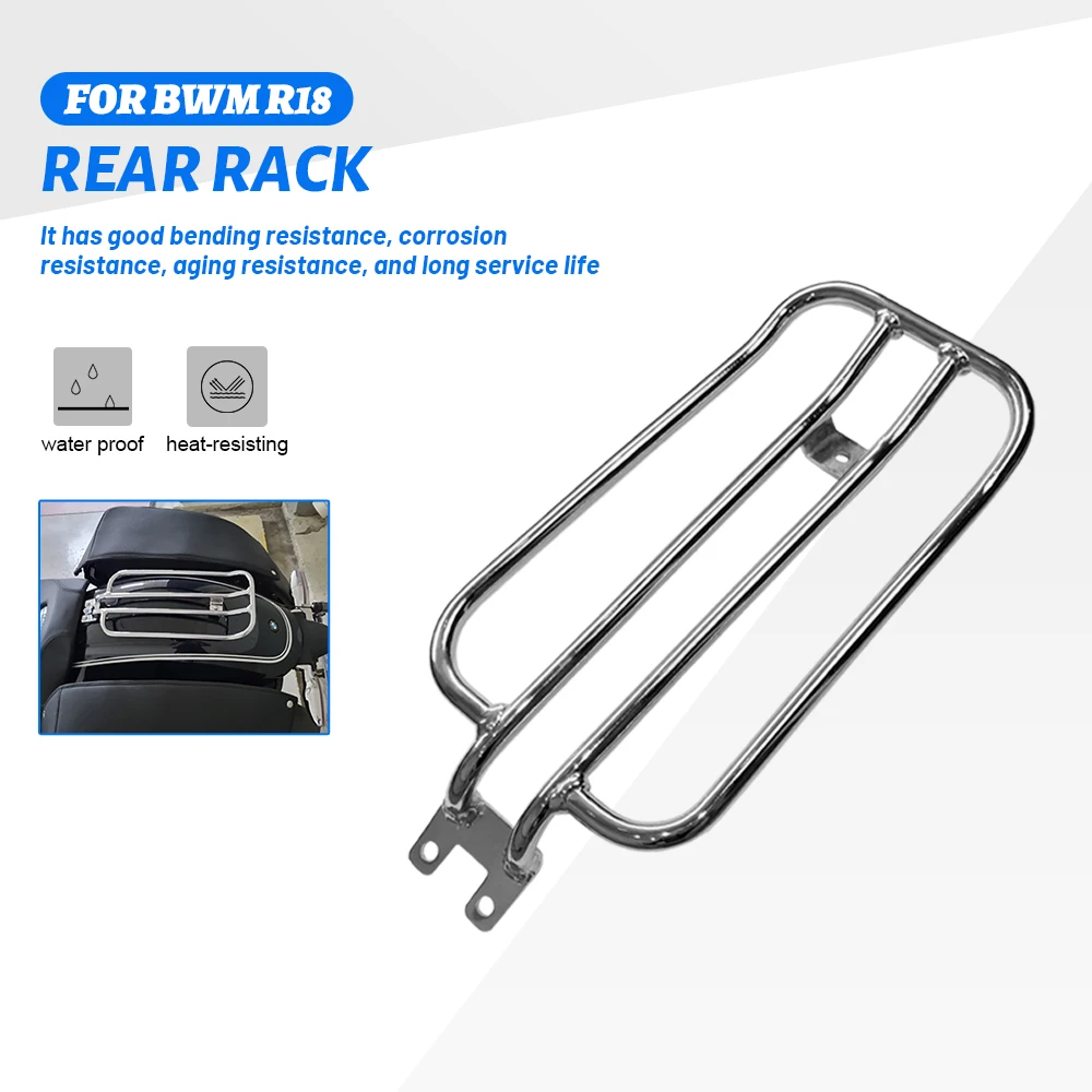 

Rear Rack For BMW R18 Chrome Black R18 Classic 2020 2021 2022 Rear Seat Luggage Carrier Rack Support Shelf Motorcycle Accessorie