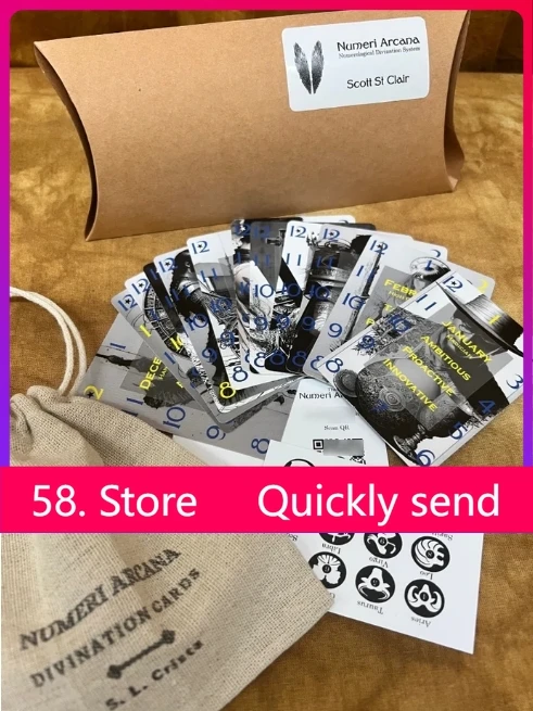 

New 2025 Numeri Arcana - Numerological Divination System - Scott St. Clair (MENTALTAINMENT) - Magic tricks ( 58 Store Download )