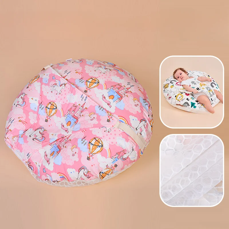 Baby Anti-vomiting Pillow Ramp Pillow Anti-overflow Choking Newborn Lying Nursing Cushion Breastfeeding Pillow Nursing Pillow