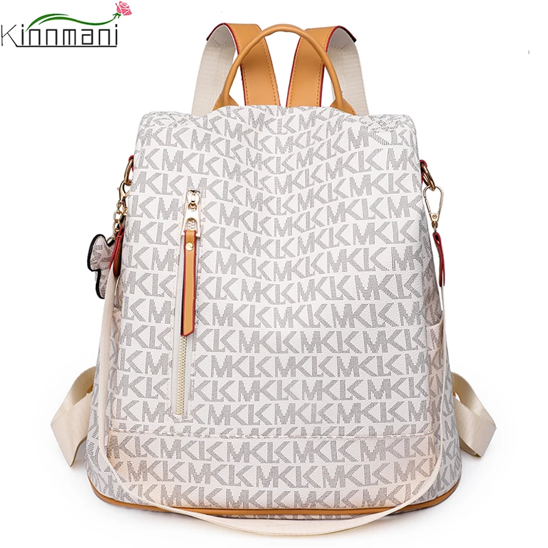 2024 Women Fashion Designer Anti-theft Backpacks School Girls Schoolbag Large Capacity Brand Travel Backpack Quality Mochilas