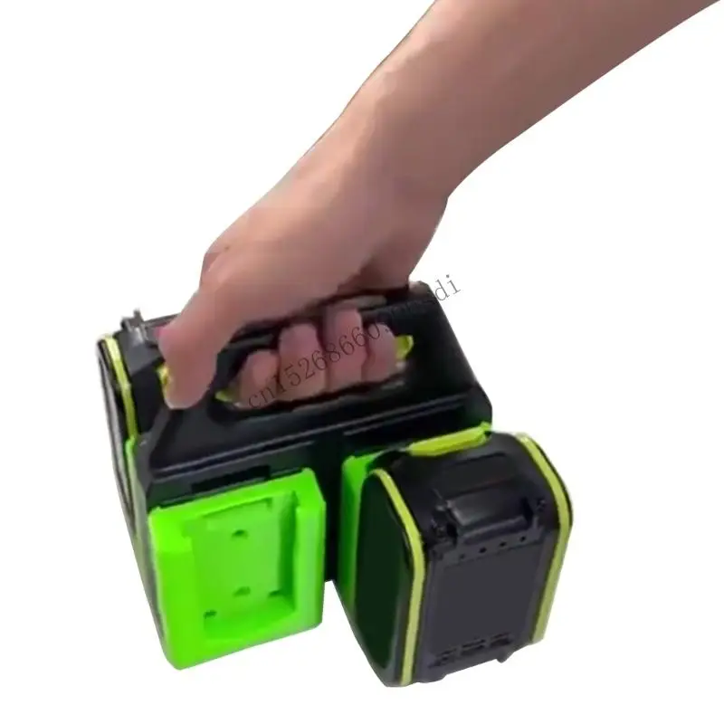 11UA 18V/20 V Organizzatori della batteria facile trasportare il rack batteria a 4 posizioni contiene 4 unità non slip basare