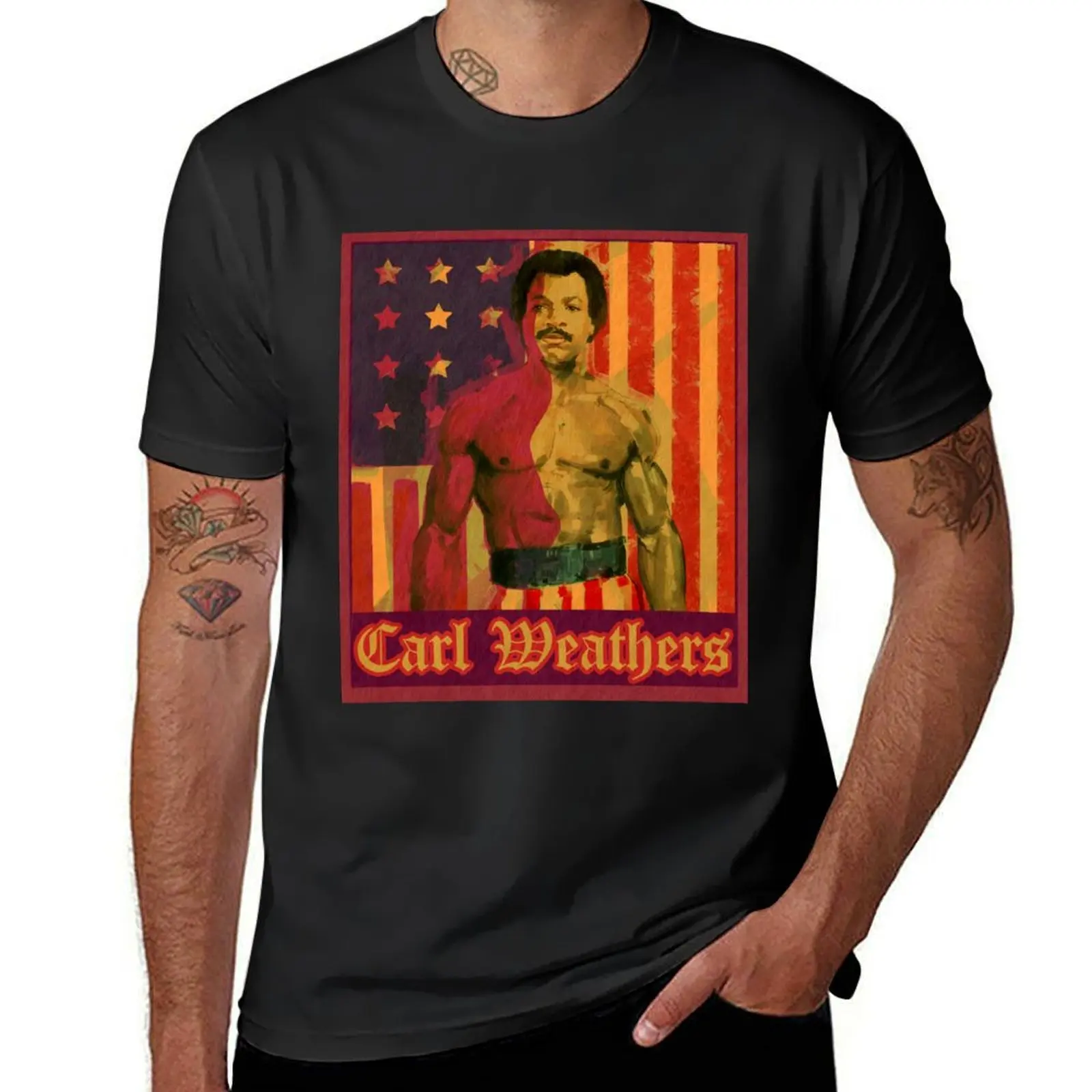 Carl Weathers - RIP 1948 - 2024 T-Shirt heavyweights funnys fruit of the loom mens t shirts