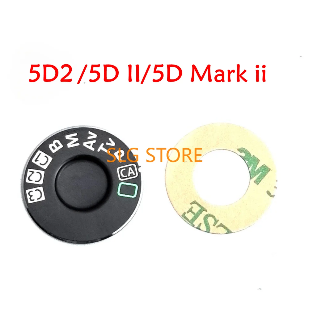 새로운 모드 다이얼 플레이트 인터페이스 캡 Canon EOS 5D2 7D 5D3 5D4 6D 6D2 7D2 5DS 5DSR 60D 70D 80D 90D 600D 77D 800D 수리 부품