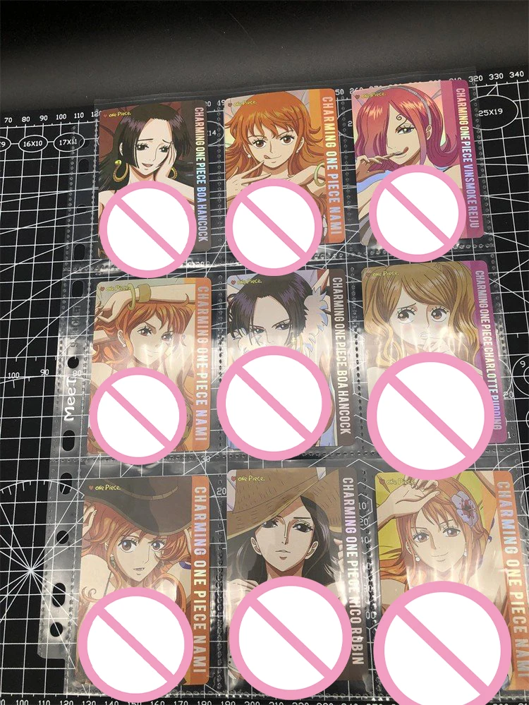 

Diy Self Control One Piece Opcg Boa·Hancock Nami Collect Signature Trading Card Anime Cartoon Diy Gift