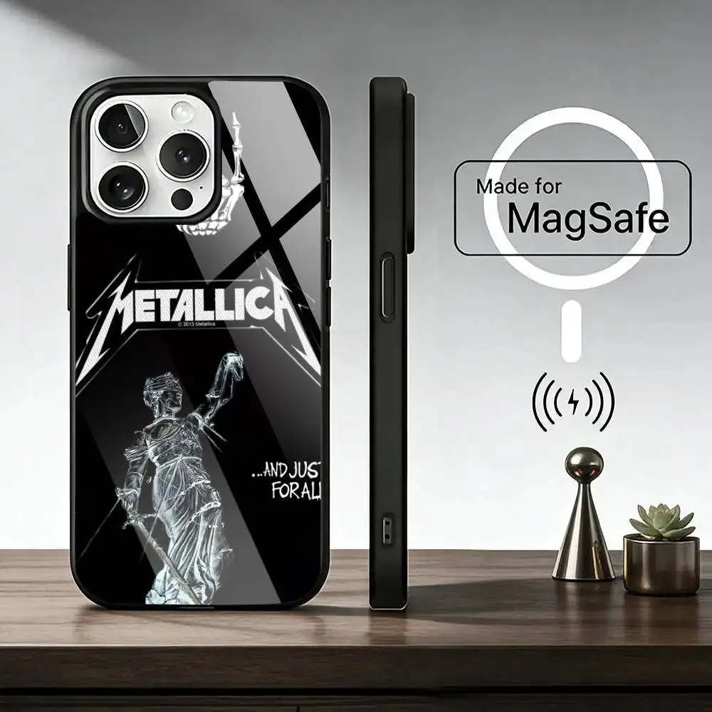 72 Seasons Metallica b-Band  Phone Case For iPhone17,16,15,14,13,12,11 Plus,Pro Magnetic with Magsafe Wireless Charging
