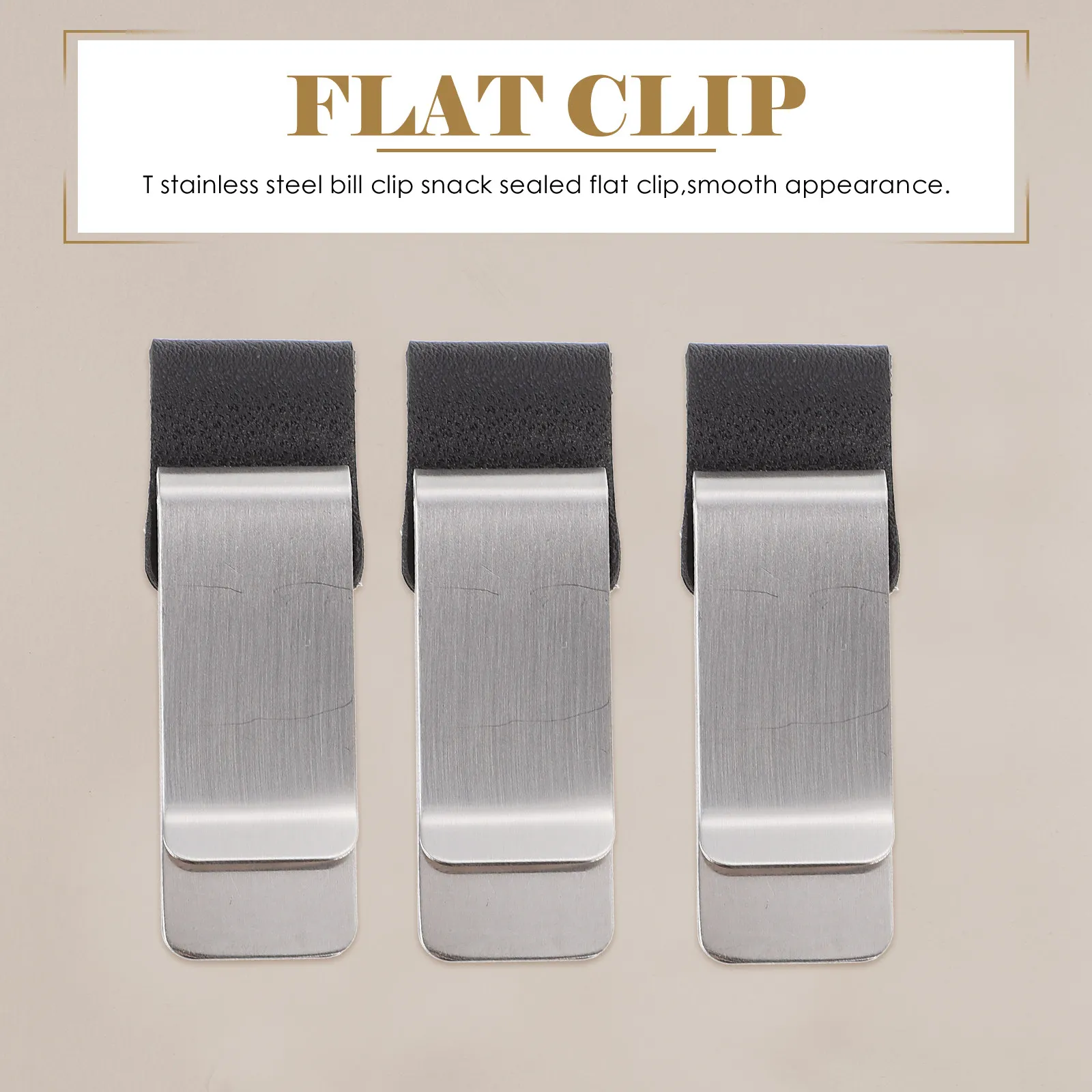 

4Pcs Professional Metal File Clips Multi Functional Paper Binder Clips for Home Office Organizing Files Documents Notes