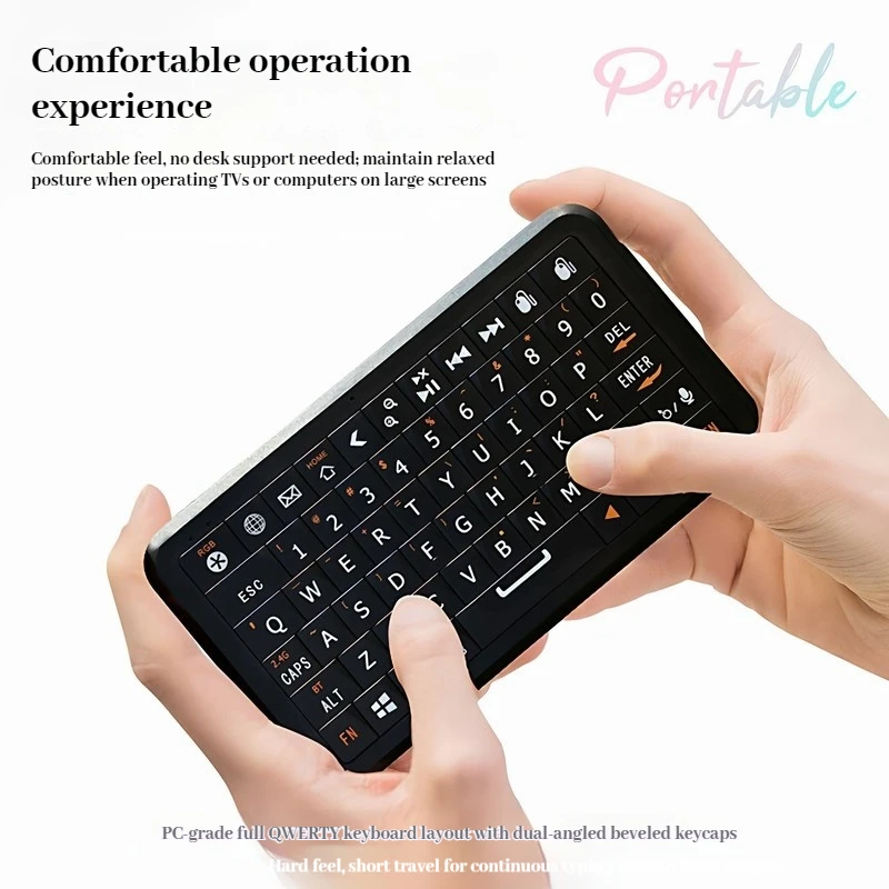 Winmaxle Wireless Bluetooth Keyboard Mouse Portable Mini Keyboard Rgb Multi System For Android/Windows/Ios/Macos/Ios/Linux