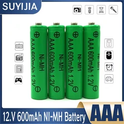 1.2V AAA 600mAh NI-MH Battery Toy Flashlight Remote Control Clock Shaver Electric Toothbrush Replacement Rechargeable Batteries