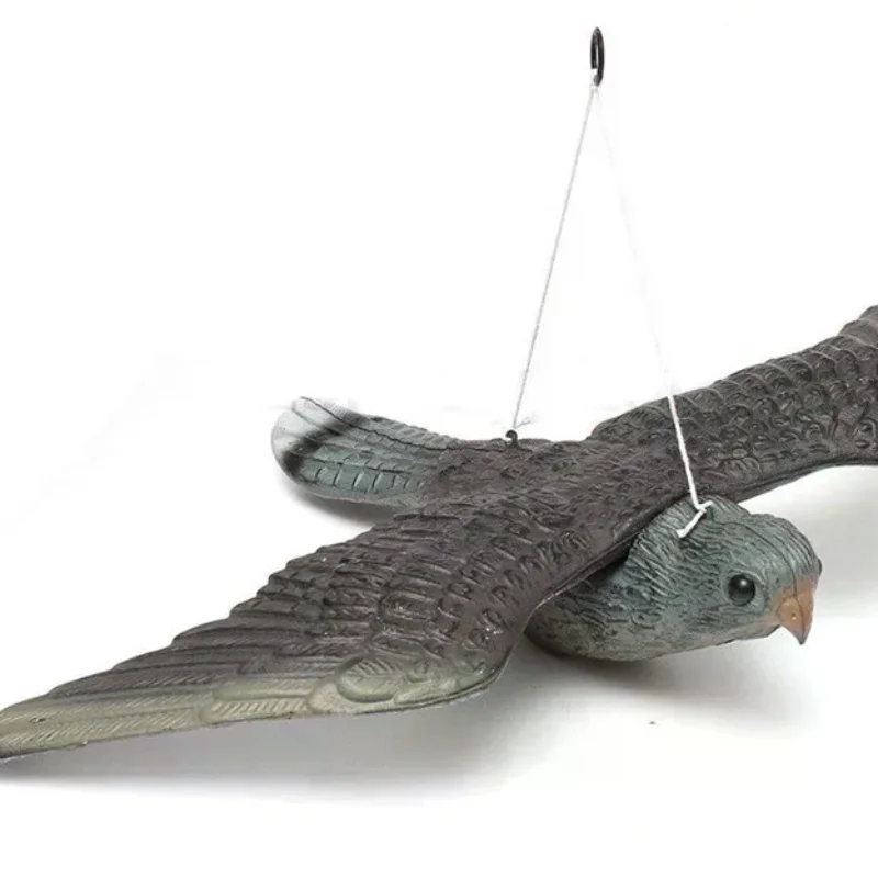 1pc Realistic Flying Bird Hawk Pigeon Decoy Pest Control Garden Scarer Scarecrow