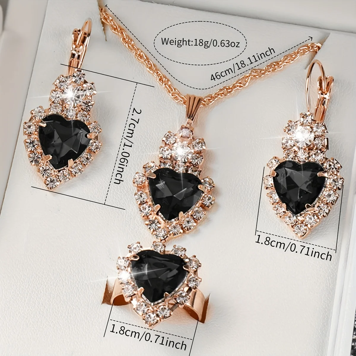 여성용 캐주얼 다각형 포인터 쿼츠 시계, 아날로그 PU 가죽 손목 시계 및 쥬얼리 세트, 엄마에게 선물, 5 개/세트