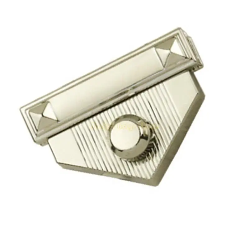 قفل مثلث معدني عملي X90D للحقائب يضمن المتانة والشكل العصري لأجهزة الحقائب لعشاق الصناعة اليدوية #2