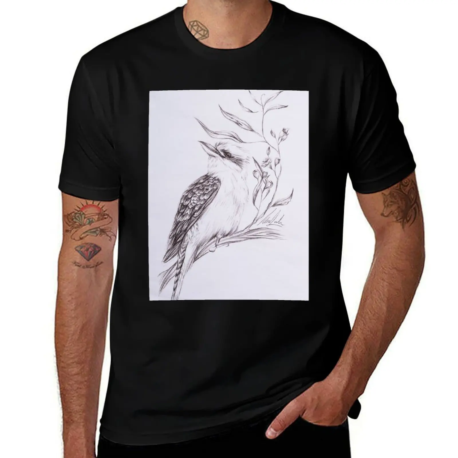 

Kookaburra T-Shirt anime stuff blanks cute clothes men workout shirt