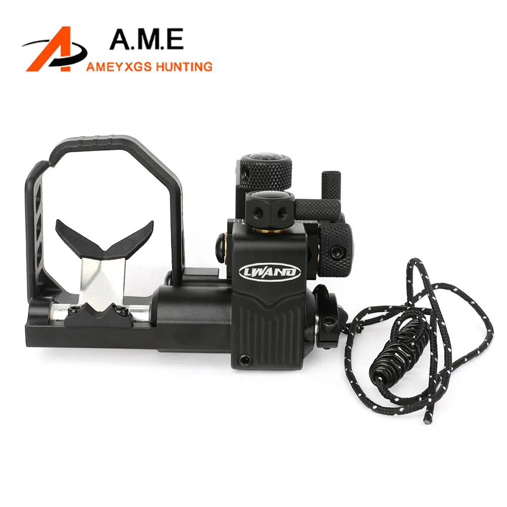 Compound Bow Arrow Rest Aluminum Alloy 6061-T6 Arrow Rest  for Right Hand Bow Competition Archery Hunting Shooting Target Aim