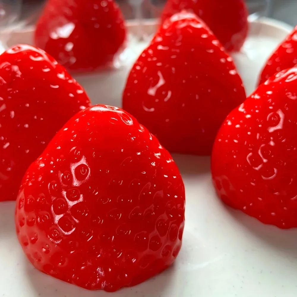 Hot Squishy Big Strawberry Squeeze Toy Soft Pinch Fruit Pop Fidget Toys Party Entertainment Games Halloween Christmas Gift