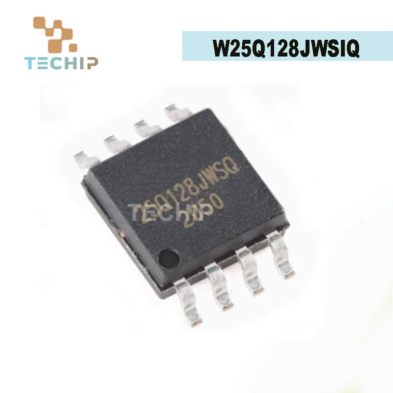 100% New W25Q128JWSIQ 25Q128JWSQ SOP-8 Flash Memory chip