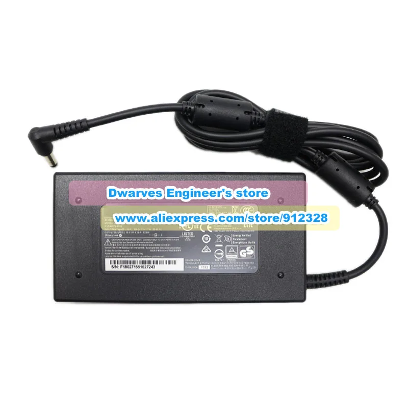 CHICONY A12-120P1A Laptop Adapter 19.5V 6.15A 120W For CLEVO W3537ET N170RD W355SSQ N850HJ1 N85HK NP50DB W355ST W650SJ Charger