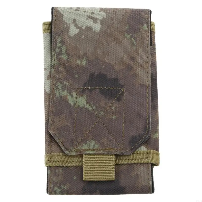 X7JD Tactical-Phone Bag Practical Waist Belt Case-Outdoor Hunting Camo Bags