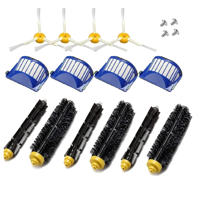 Kit de piezas de repuesto para aspiradora robótica, accesorios para Irobot Roomba serie 600, 620, 630, 650, 660, 670, 690