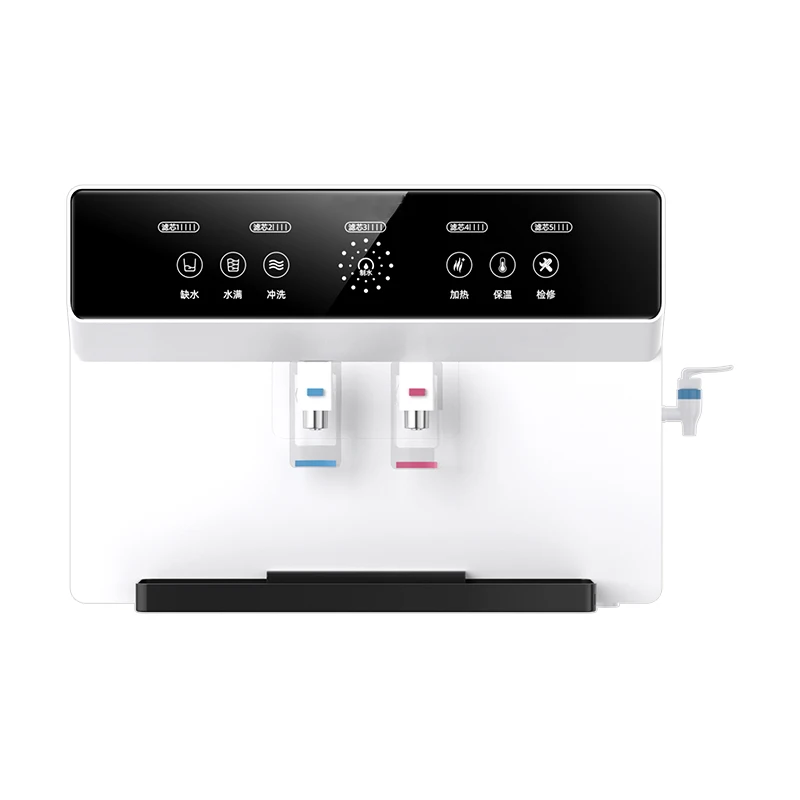

Electric Direct Drinking Desktop Reverse Osmosis RO Water Dispenser Filter Purifier Hot Cold Water Dispenser RO System Hot Cold