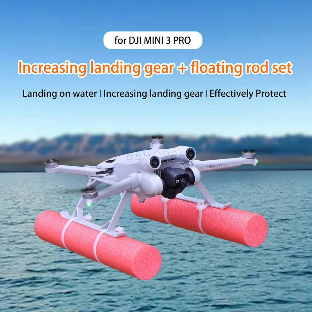 معدات الهبوط تعويم ل الطائرة بدون طيار ، مصغرة 3 برو ، الطفو عصا ل DJI Mini 4 برو ، العائمة عدة الملحقات