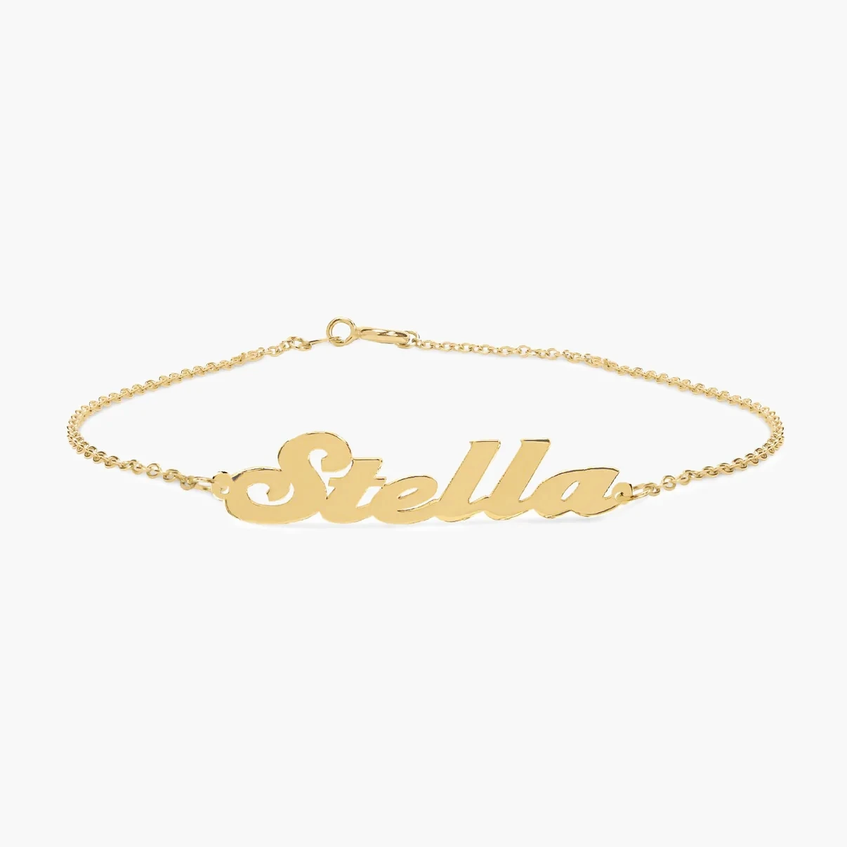 

Custom Name Bracelet Personalized Name Plate Bracelet Stainless Steel Bangle Fashion Jewelry Unique Gift for Friends and Family