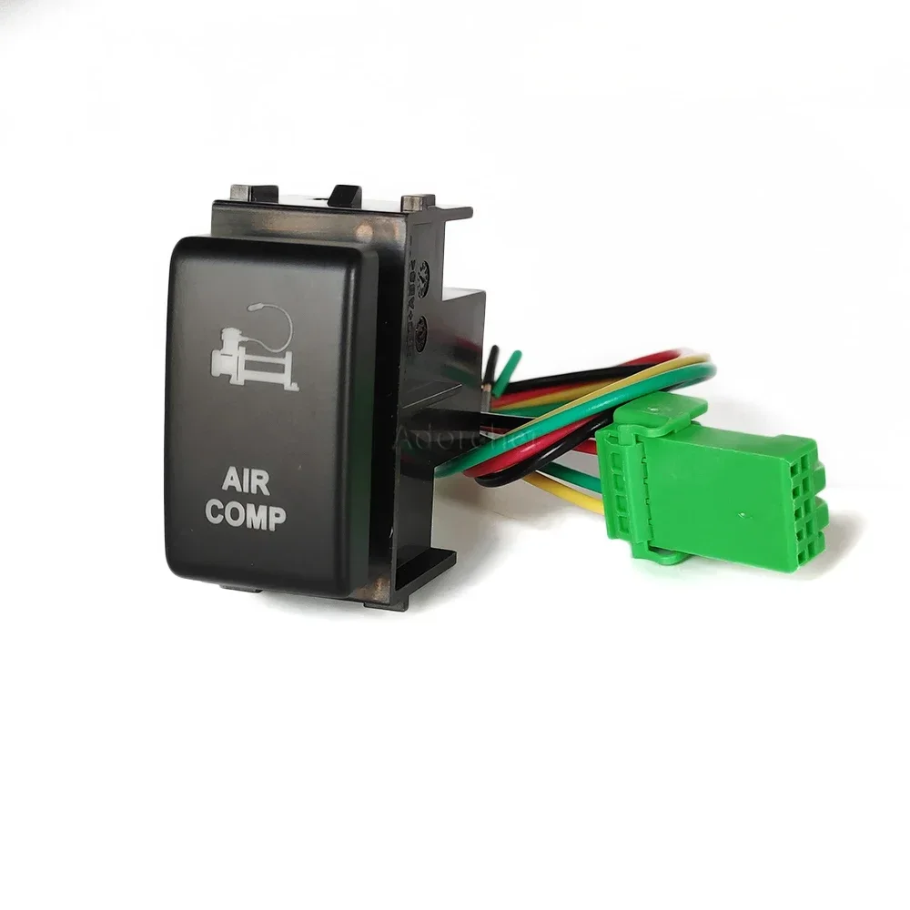 

Подходит для Nissan TIIDA патруль Y62 Altima X-TRAIL Qhashqai 2008-2015 оранжевая модель автомобиля Air Comp, кнопочный переключатель с проводом