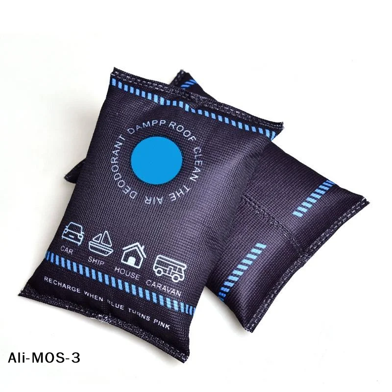 Reusable Silicone Dehumidifier Bag Car Air Freshener Interior Wardrobe Room Home Moisture Absorber Dampness Preventer Drying Bag