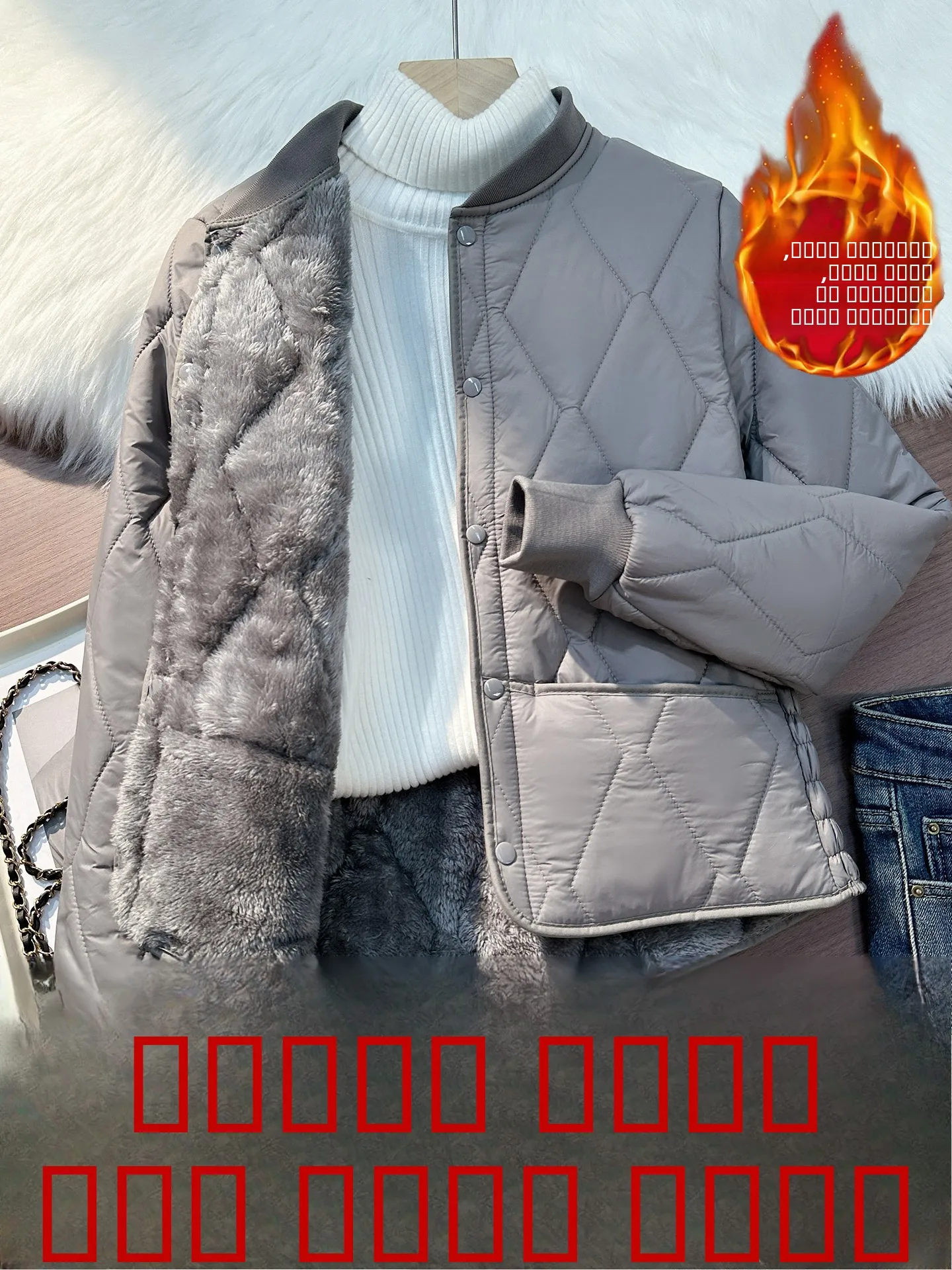 

Женская утепленная зимняя куртка из хлопка с наполнителем из овечьего меха, машинная стирка, для медсестер, с подкладкой из овечьей шерсти, толстая, для ношения под одеждой