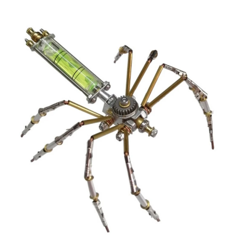 

Набор металлических пауков в сборе «сделай сам», модель механических насекомых в стиле стимпанк, сборная игрушка, 3D пазлы, игрушки для детей и взрослых, подарки