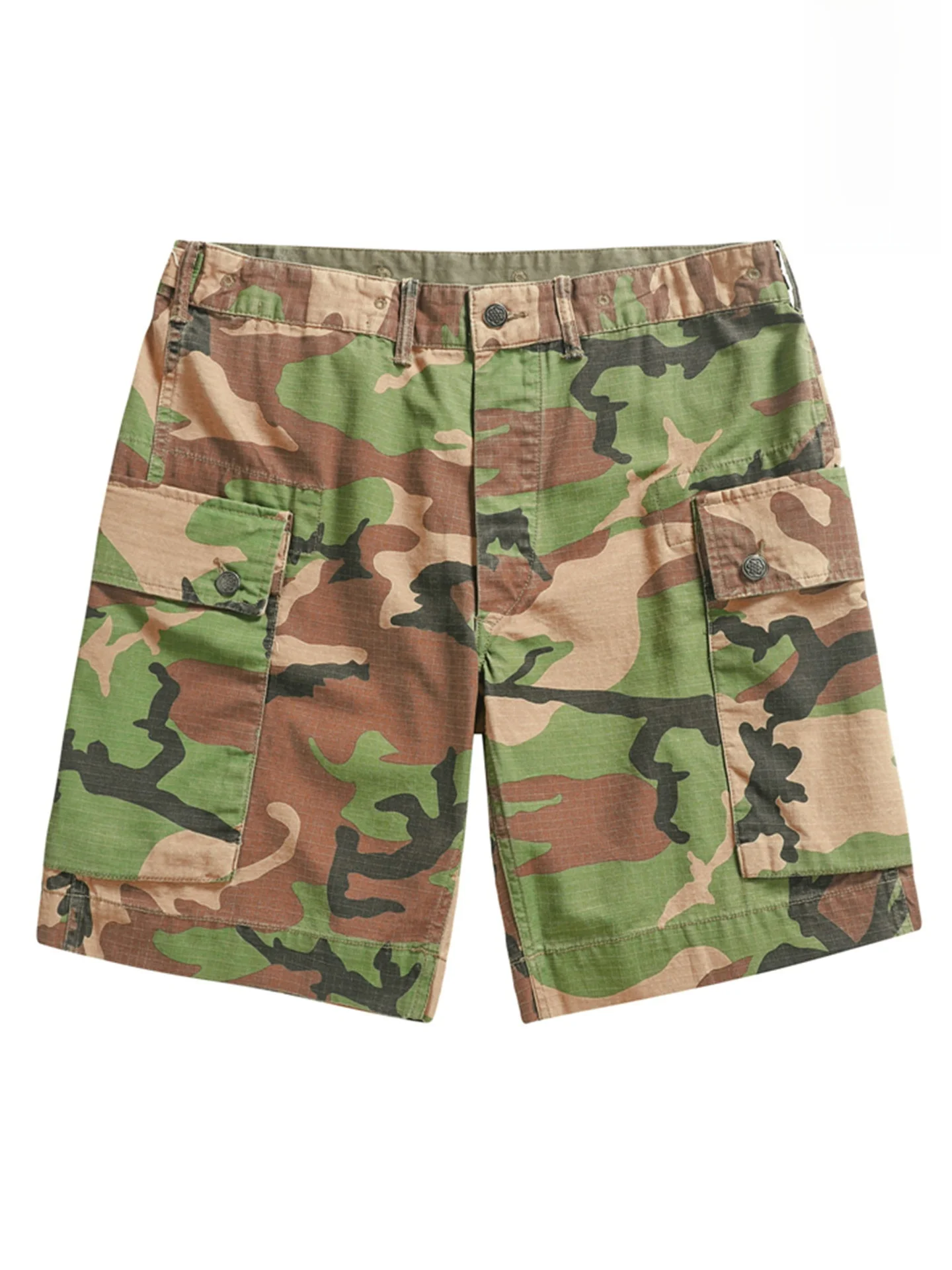 Loose Fit Camouflage Workwear orts  een M65 Sle Summer Casual Men's Pants Retro American Design Youth Active Sle
